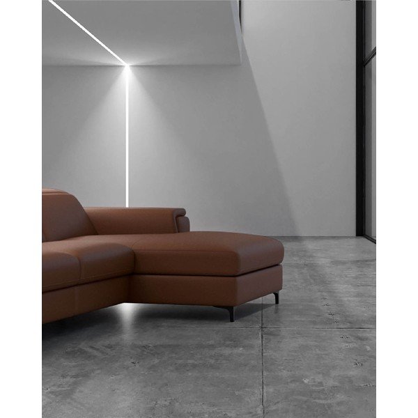 Konjakipruun nahast nurgadiivan (parem nurk) Brito - MESONICA-image-3