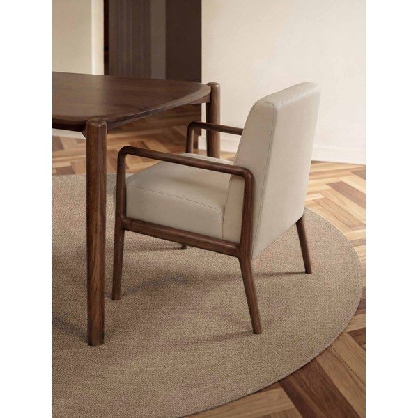 Beež käsitsi kootud villane ümmargune vaip ø 160 cm Greenwich - Ted Baker-image-2