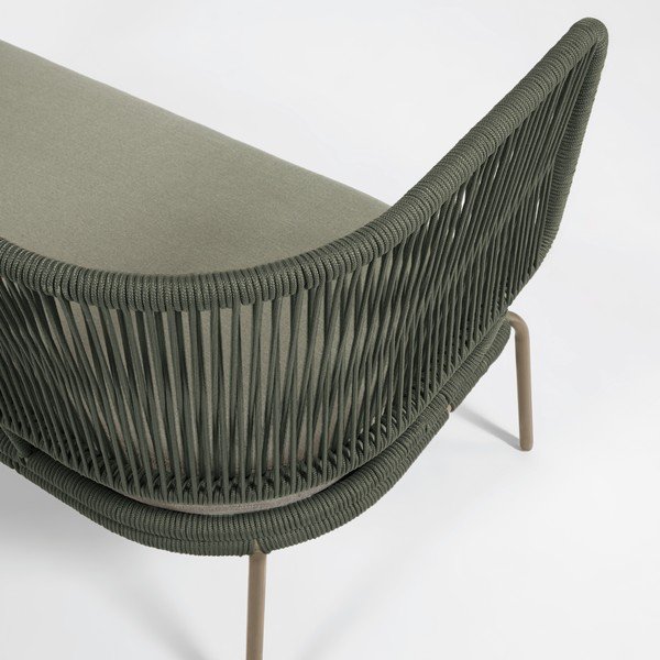 Roheline teraskonstruktsiooniga aia diivan Nadin - Kave Home-image-1