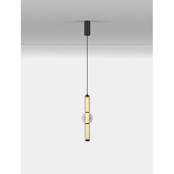 Hallist klaasist hämardatav LED-rippvalgusti ø 12 cm Ulon - Nova Luce-image-4