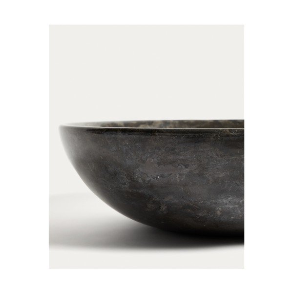 Halli kivist ümmargune kraanikauss ø 40 cm Darnen - Kave Home-image-3