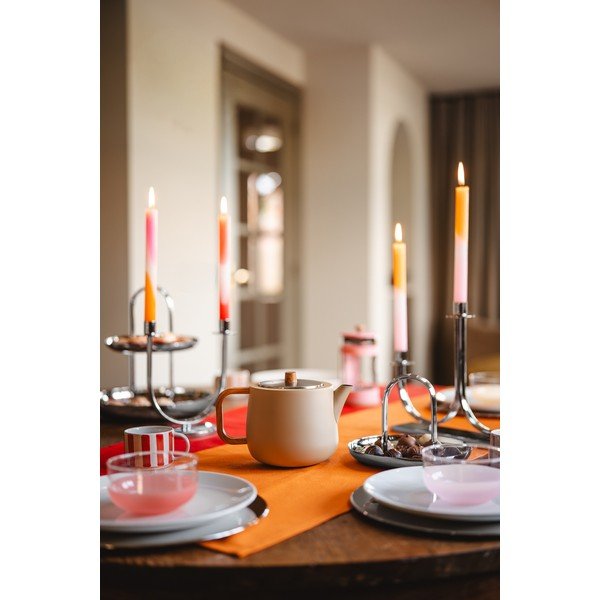 Metallist küünlajalg Elana - Zilverstad-image-1