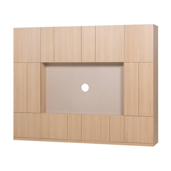 Modulaarne televiisor naturaalses värvitoonis 268x215 cm Build - WOOOD-image-2