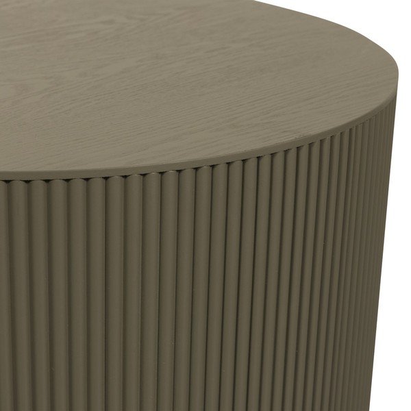 Khakivärvi ümmargune diivanilaud ø 60 cm Sanne - WOOOD-image-2