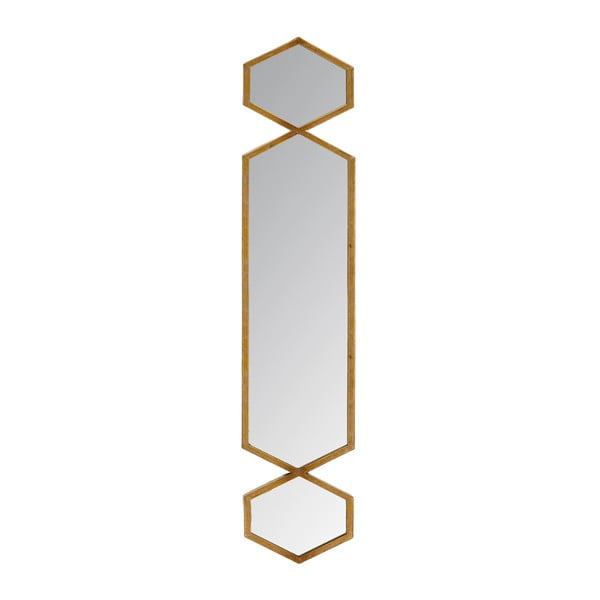 Zrcadlo Trio Gold, 21x101 cm