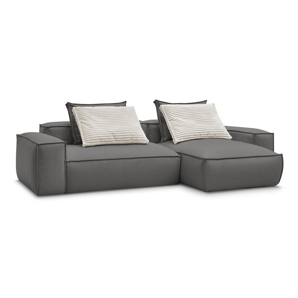 Hall kunstnahast nurgadiivan (muutuv nurk) Boheme - Bobochic Paris-image-3