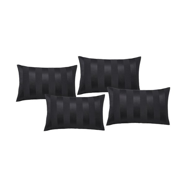 Satiinist padjapüürid 4 tüki komplektis 75x50 cm So Soft Satin Stripe - Catherine Lansfield