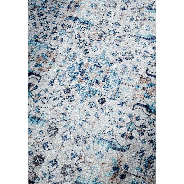 Helesinine vaip 160x230 cm Saveh Cream Blue - Elle Decoration-image-4