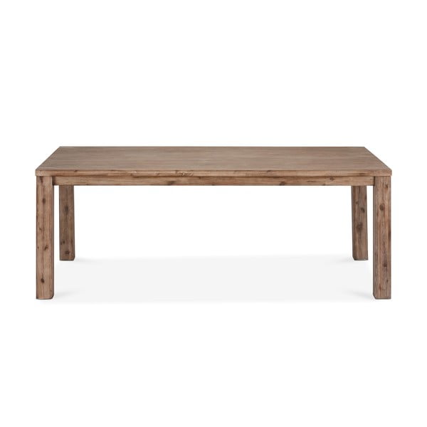 Akaatsiapuidust kokkupandav söögilaud 100x200 cm Alaska - Furnhouse-image-1