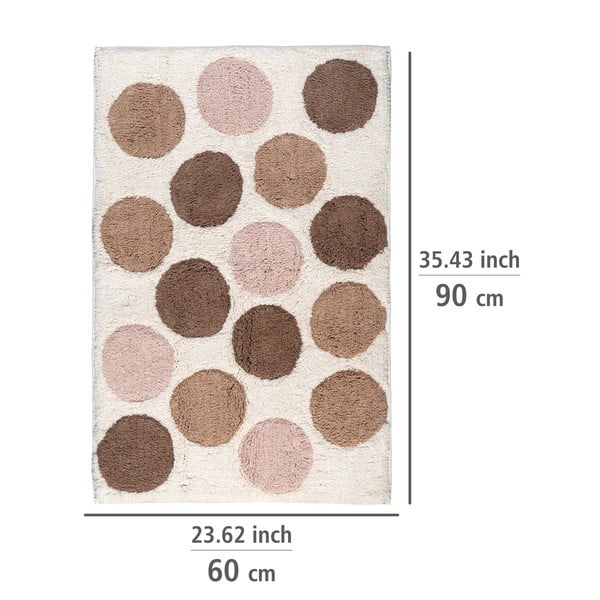 Beež-pruun orgaanilisest puuvillast vannimatt Tibet, 60 x 90 cm - Wenko-image-4