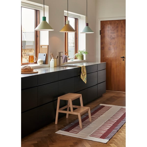 Beež ja punane vaip Sarah, 80 x 200 cm - Hübsch-image-1