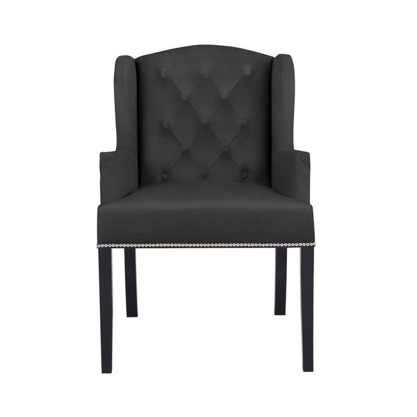 Tmavě šedé křeslo Mazzini Sofas Apollo-image-4