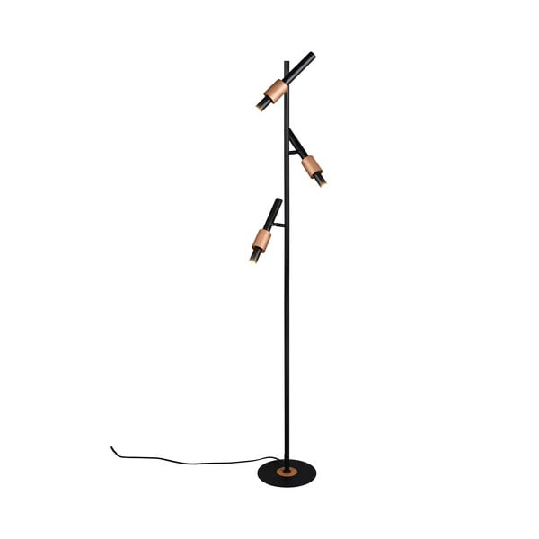 Must/pronks LED-põrandavalgusti (kõrgus 150 cm) Ikaris - Trio Select-image-4