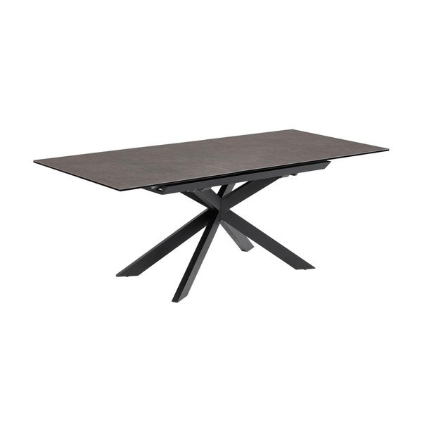 Pikendatav söögilaud keraamilise pealispinnaga lisalauaga 90x160 cm Atminda - Kave Home