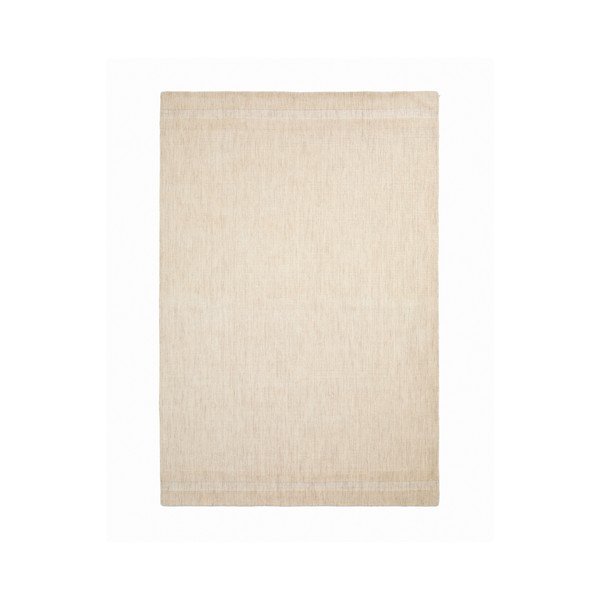 Kreem käsitsi kootud villane vaip 160x230 cm Dalena - Kave Home