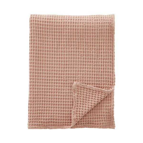 Vanaroosa puuvillane tekk 150x200 cm Jaipur Chunky Waffle - Pineapple Elephant