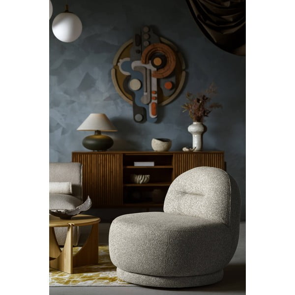 Hallikaspruun tugitool Ovo - Miuform-image-1