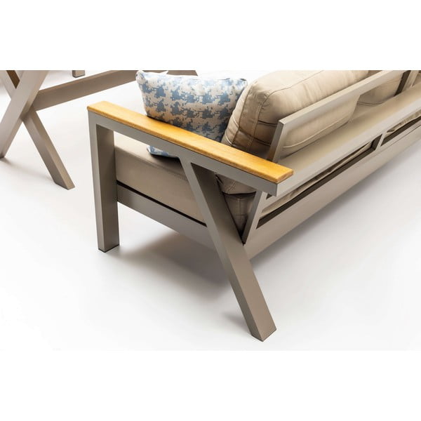 Beež aiamööbli komplekt 7-le Daisy - Floriane Garden-image-3