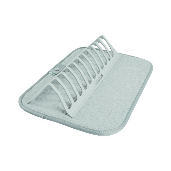 Helesinine plastmassist nõudekuivatusrest 36x28 cm - Homéa