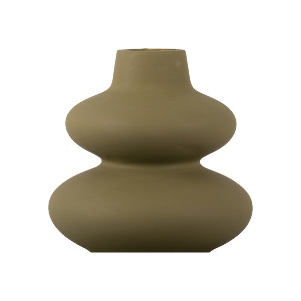 Roheline keraamiline vaas Karlsson Circles, kõrgus 19,4 cm - PT LIVING-image-3