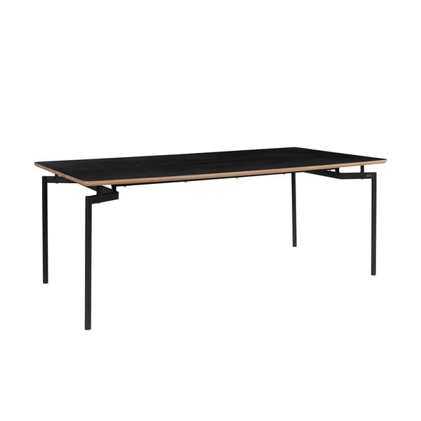 Must söögilaud 100x200 cm Alto - Støraa-image-1