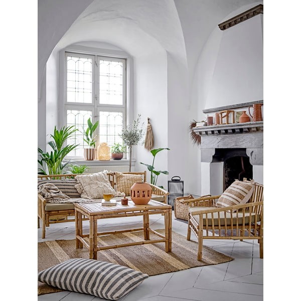 Bambusest aiadiivan beež-puiduvärvi Sole - Bloomingville-image-1