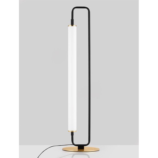 Valge/matt must metallist LED-laualamp (kõrgus 68 cm) Wetro - Nova Luce-image-3