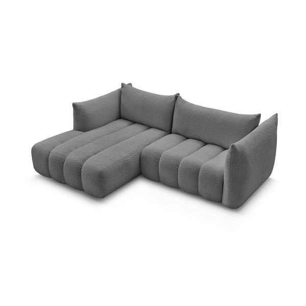 Hall nurgadiivan buklee kangast (vasak nurk/diivanvoodiga) Azra - Bobochic Paris-image-4