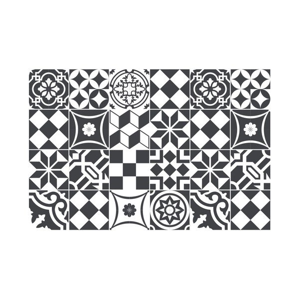 Sada 24 samolepek Ambiance Mosaic, 15 x 15 cm-image-2