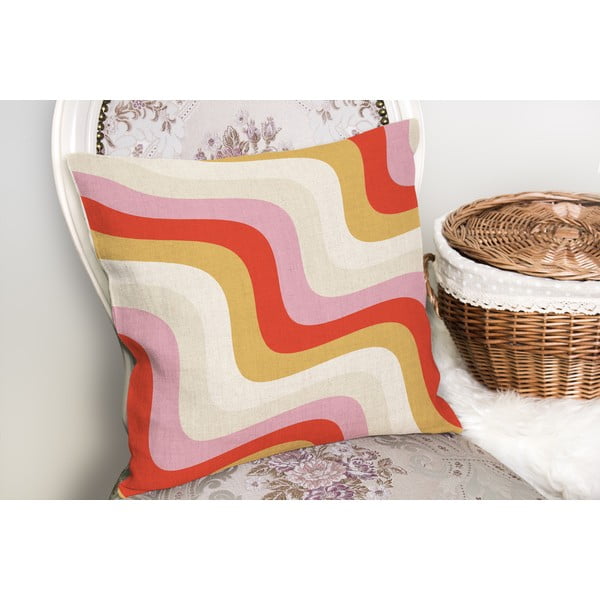 Padjakate 43x43 cm Creamy Raspberry Swirl – Mila Home-image-1