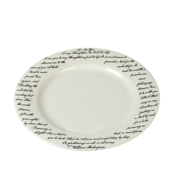 Porcelánový talíř Shakespeare, 27 cm