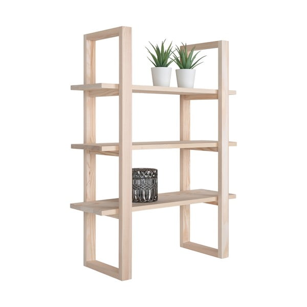 Põrandariiul pavlovnia täispuidust 48 cm Santiago - House Nordic-image-2