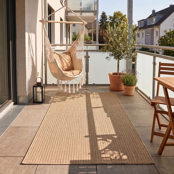 Beež sise- ja õuevaip 80x150 cm Mira 1450 - Ayyildiz Carpets-image-1