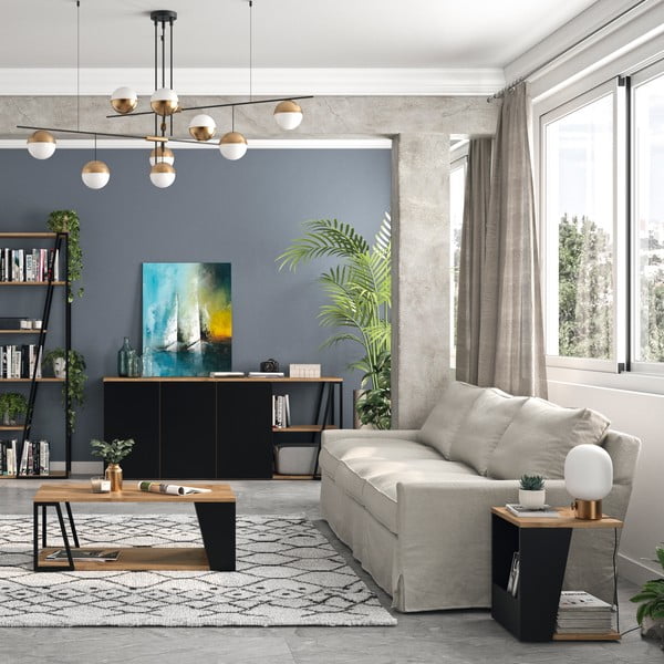 Pähklipuust kohvilaud 40x40 cm Albi - TemaHome-image-3