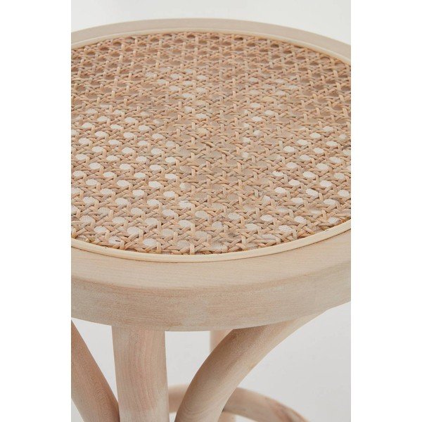 2 naturaalses värvitoonis rotangist baaritooli komplektis (istme kõrgus 65,5 cm) Koster - Jotex-image-3