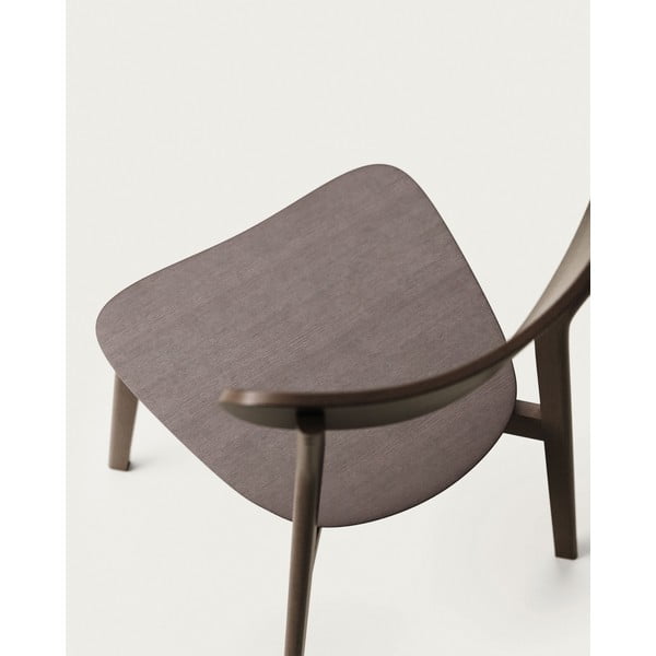 Pruunid söögitoolid tammedekooriga 2 tk komplektis Safina - Kave Home-image-4