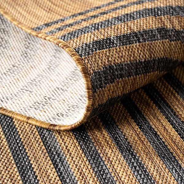 Must/pruun sise- ja õuevaip 200x290 cm Mira 1453 - Ayyildiz Carpets-image-3