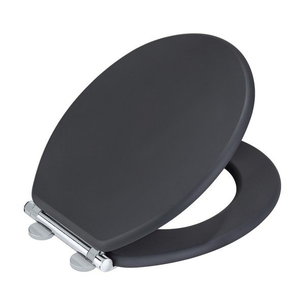 Automaatse sulgemisega tualettruumi iste 37 x 43 cm - Wenko-image-1