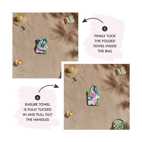 Rannarätik 150x75 cm Tropical Palm - Catherine Lansfield-image-4