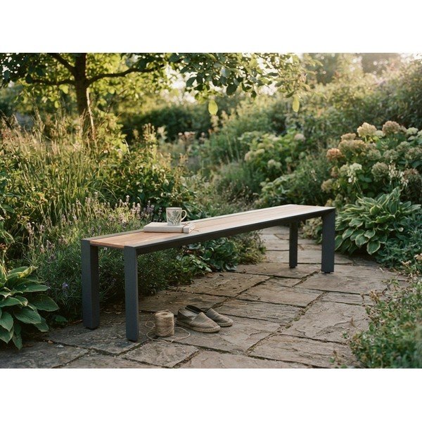 Tumehall-pruun metallist aiapink Silea - Garden Pleasure-image-3