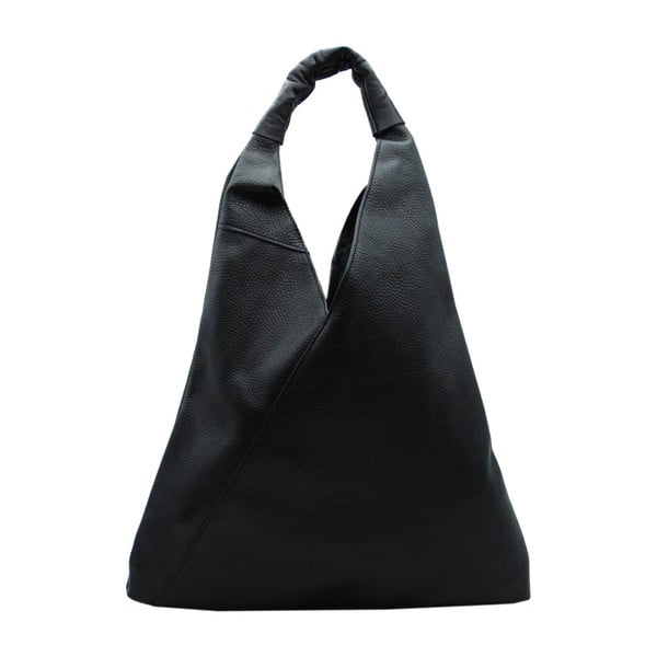 Černá kabelka z pravé kůže Andrea Cardone Karma Duro