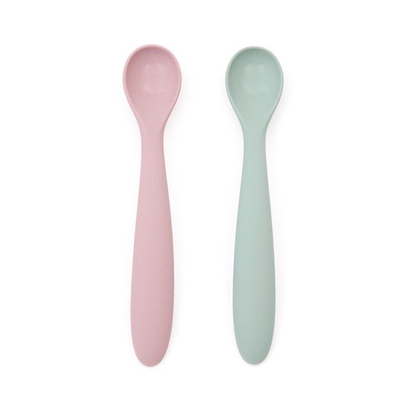 Roosad/türkiissinised plastikust/silikoonist beebilusikad 2 tk komplektis Lili - Kave Home