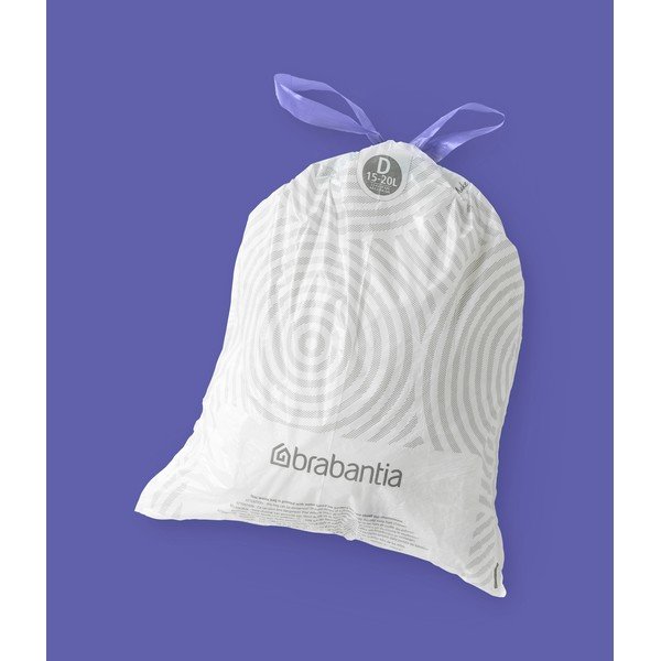Prügikotid, 40 tk komplektis 20 l PerfectFit D - Brabantia-image-1