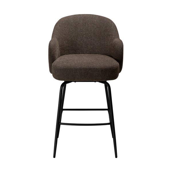 Pruun pöörlev baaritool (istme kõrgus 70 cm) Bae - DAN-FORM Denmark-image-2