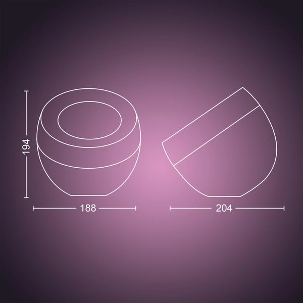 LED nutikas laualamp 8W Iris - Philips Hue-image-1
