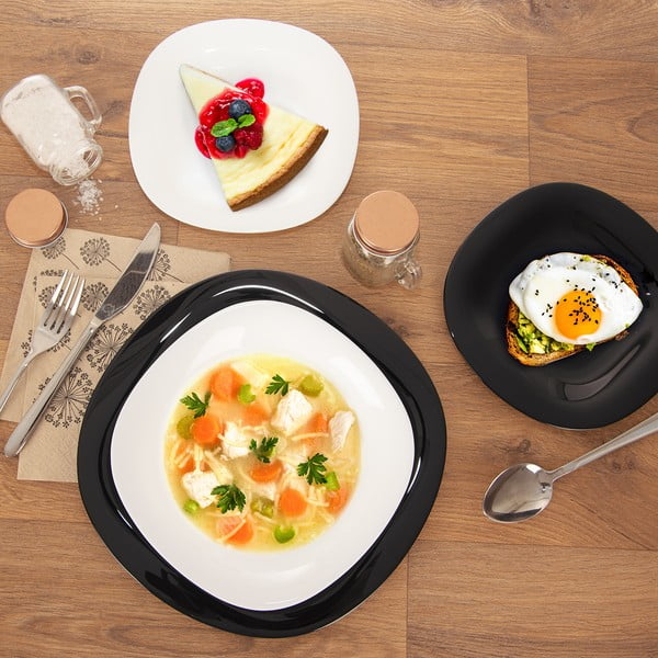 Klaasist sööginõude komplekt 18 osa LUNA - Orion-image-1