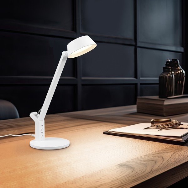 Mattvalge LED-laualamp hämardatava valgusega (kõrgus 40 cm) Ava - Trio-image-4