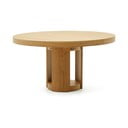 Ümmargune pikendatav söögilaud tammespoonist pealispinnaga, ø 150 cm Artis - Kave Home