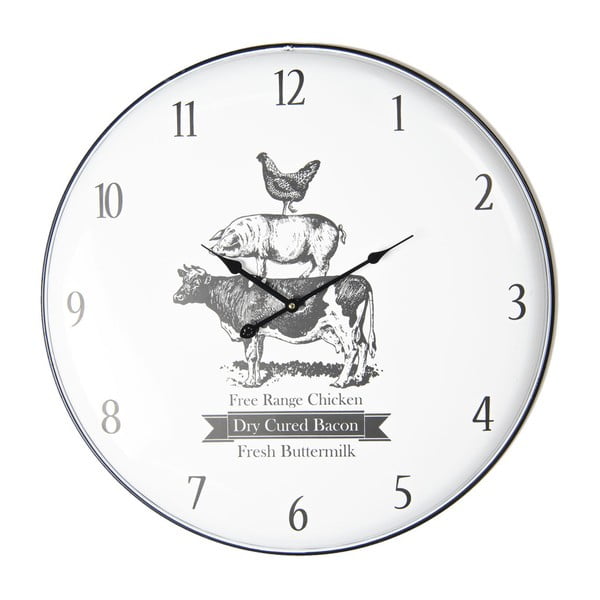 Nástěnné hodiny Clayre & Eef, ⌀ 62 cm