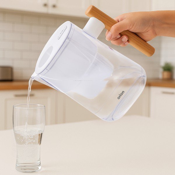 Plastikust filterkann Whiteline - Orion-image-1